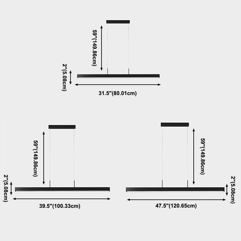 Simplicity Contemporary Kitchen Island Light Acrylic Shade Dining Room Hanging Lamp