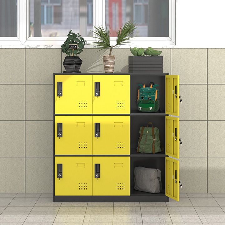 Steel Non-Hanging Storage Cabinet Modern Cabinet with Hinged Doors
