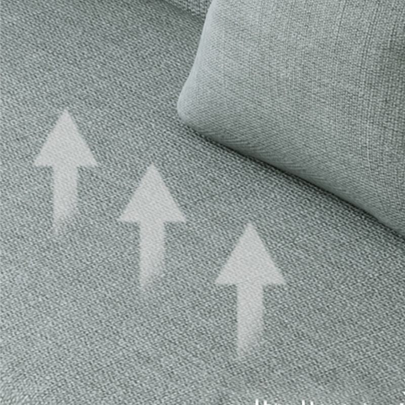 29.53" H Linen Armless Sofa with Tight Back Convertible Sofa for Living Room, Apartment