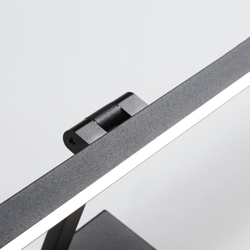 Minimalismus Leuchtenlicht 1-Licht-Aluminium Linear Wandmontage Licht für Badezimmer