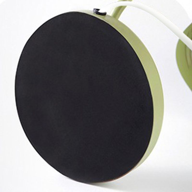 Nordic Metal Table Lamp Colorful Eggshell Shape Desk Lamp without Candles for Bedroom