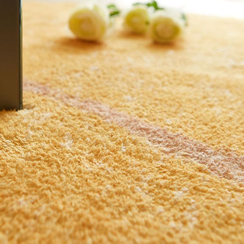 Tono bianco semplice area tappeto poliestere in poliestere astratto tappeto a blocchi di tappeto lavabile per decorazione per la casa