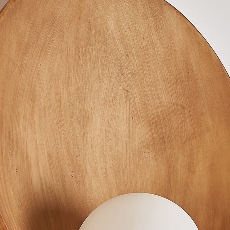 Modern Circular Wall Light Fixture 1 Light Wall Sconce for Bedroom