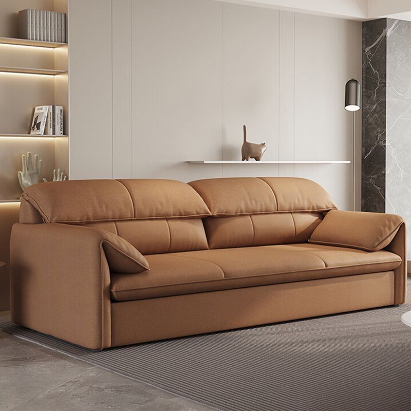 Living Room Futon Sleeper Sofa Bed Modern Style Convertible Sofas with Storage