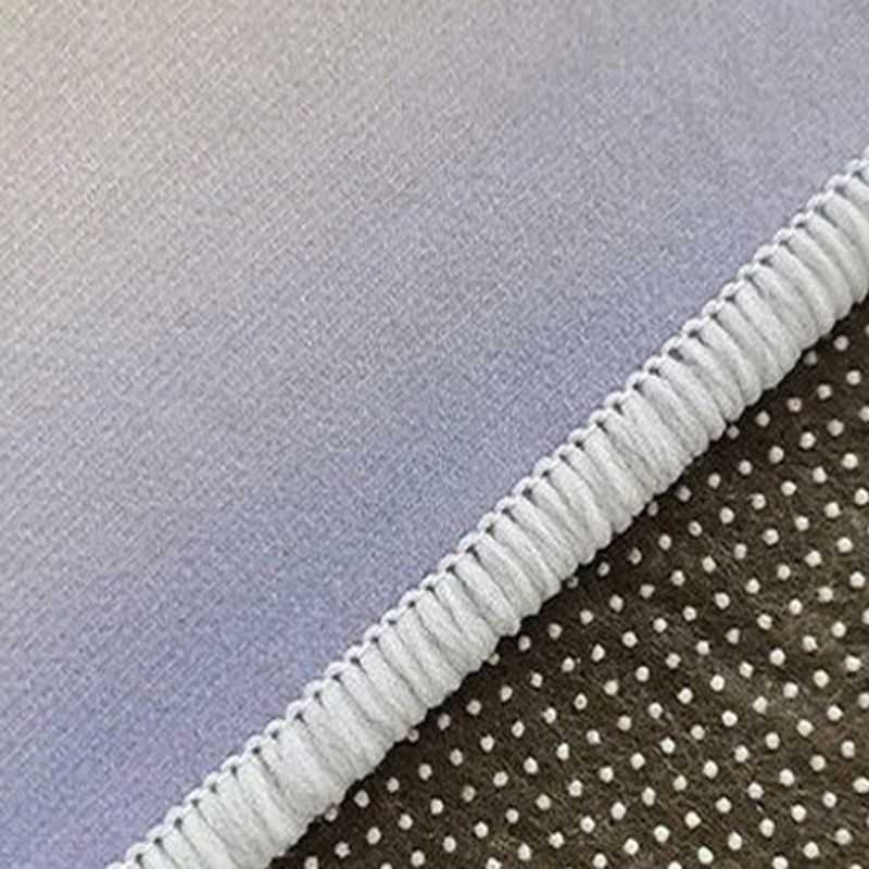 Round Geometry Pattern Carpet Polyester Modern Indoor Rug Stain Resistant Area Rug for Living Room