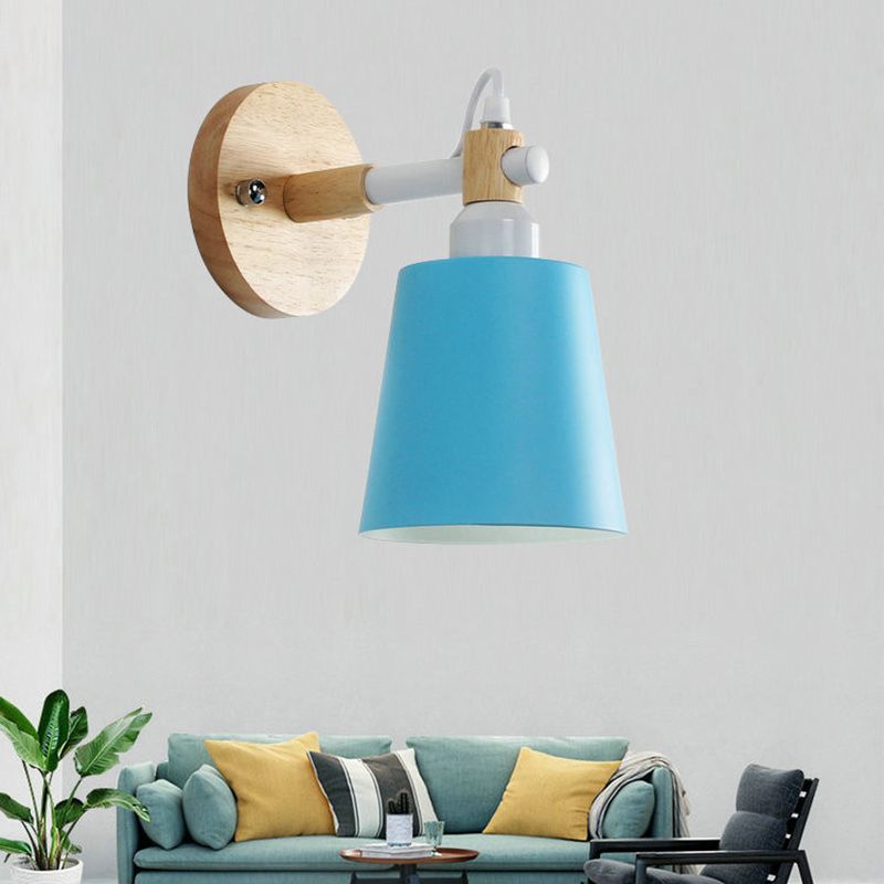 1-Light Geometric Wall Lighting Modern Style Metal Wall Lighting Ideas
