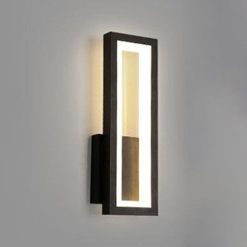 Simple Geometric Wall Lamps Metal Wall Light Fixture for Living Room