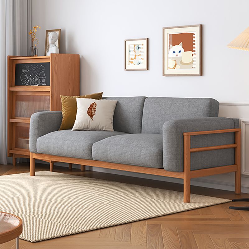 Divano posteriore sciolto in tessuto 32,68 "D x 59/66.93/78.74" W x 32.26 "divano a braccio quadrato H