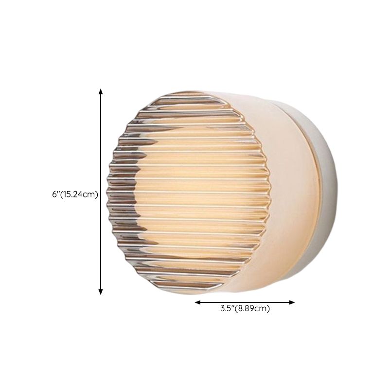 Contemporary 1 - Light Bath Sconce Metal and Acrylic Bathroom Vanity Lighting