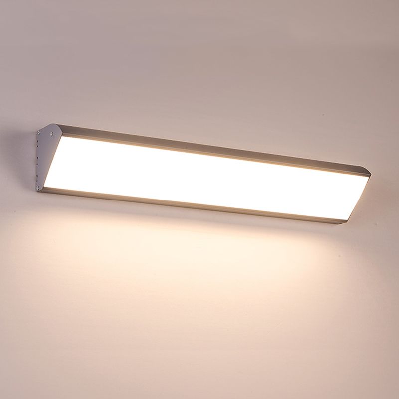 Moderne Aluminiumwandleuchte lange Streifenform 1 leichte Wandleuchten für Wohnzimmer