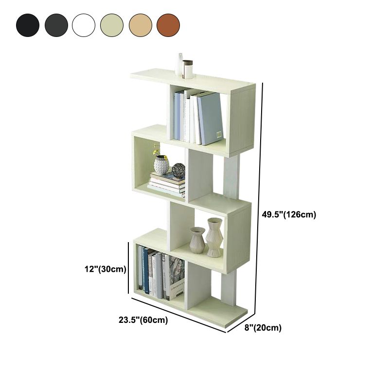 Contemporary Open Book Shelf Home Shelf Bookcase With Shelves