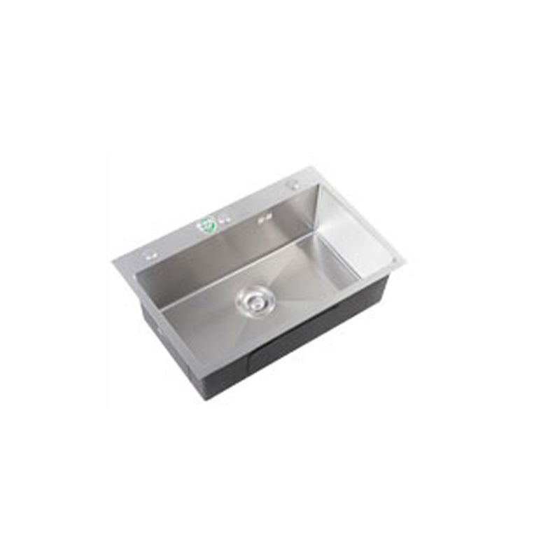 Modern Style Kitchen Sink Soundproof Kitchen Sink with Basket Strainer