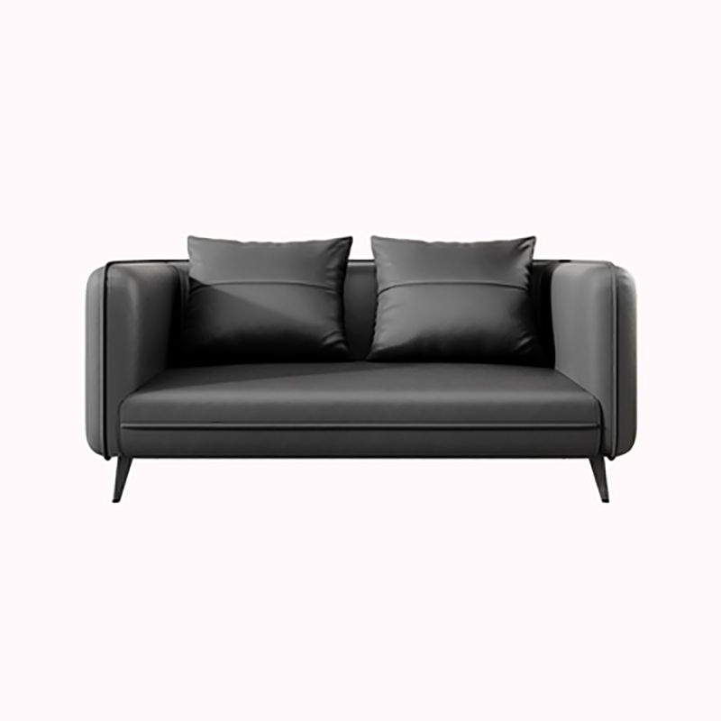 Modernes Büro-Smoking-Sofa mit Polsterkissen für Bonuszimmer, Wohnzimmer