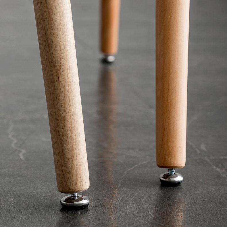 Eettafel in industriële stijl MDF 4 poten Eettafel voor eetkamer