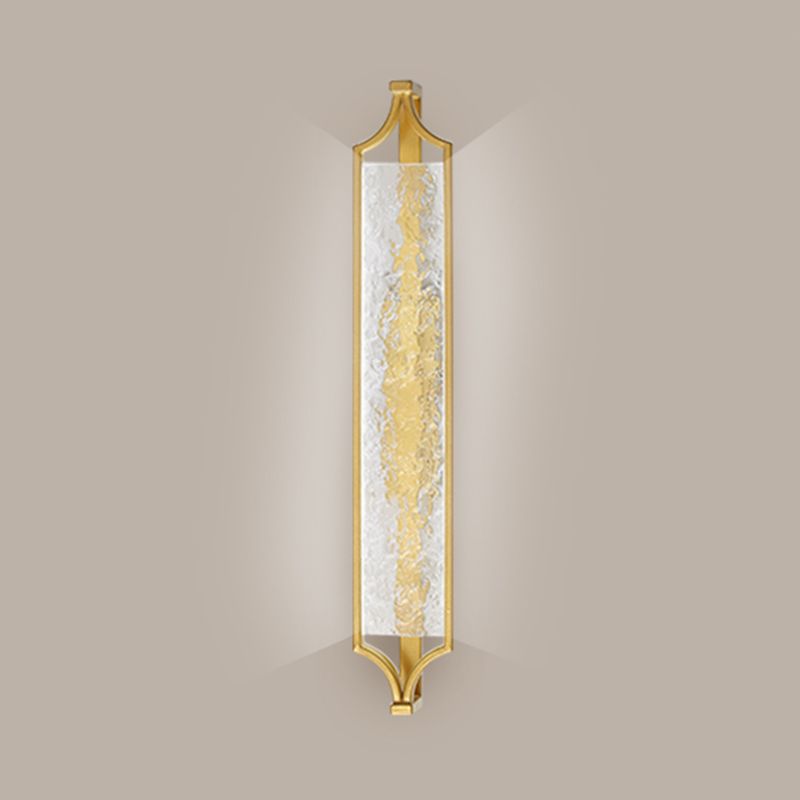 Modern Gold Mirror Lamp Acrylic Vanity Wall Light Fixture for Bathroom