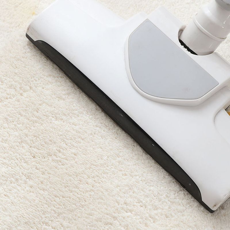 Brown moderner Teppich Polyester Gitter Innenteppich Waschbar für Wohnzimmer