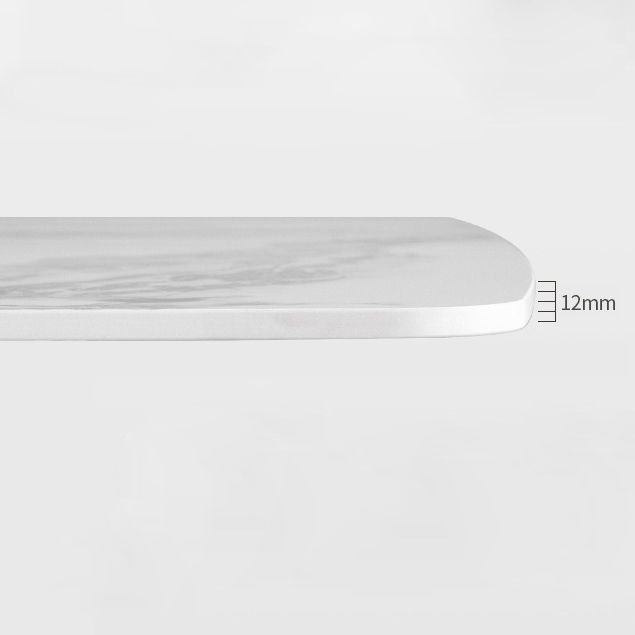 Modern Sintered Stone Dining Set Rectangle 1/4/5/7 Pieces Dining Room Table Set