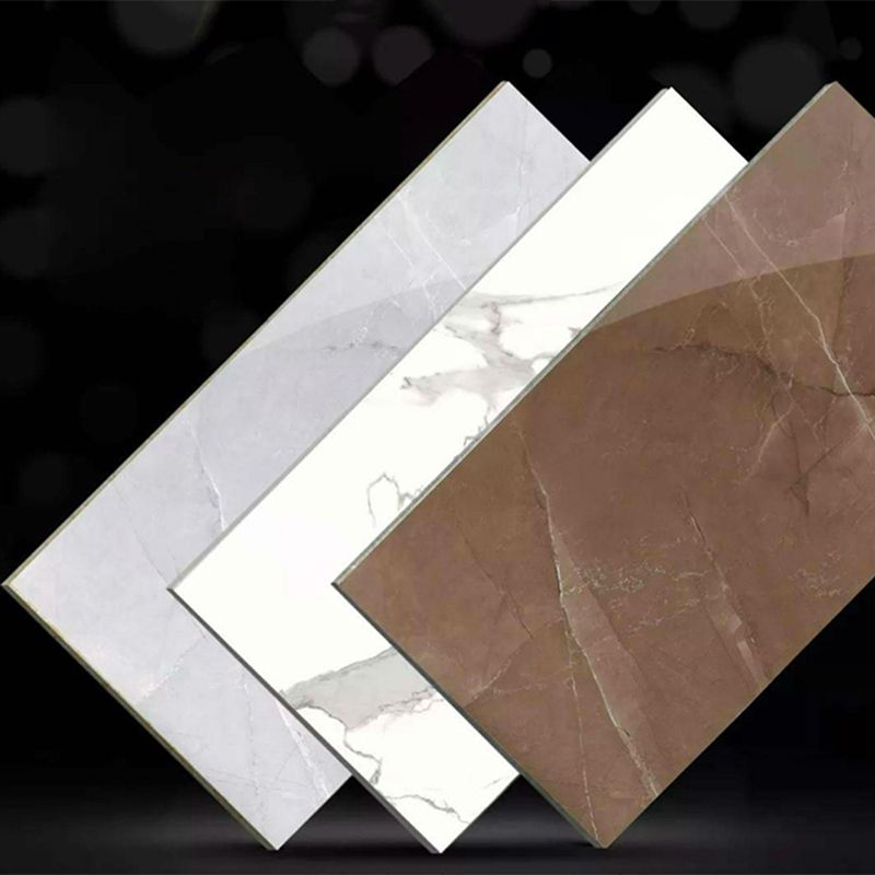 Contemporary Floor and Wall Tile Porcelain Marble Printed Frosted Tile