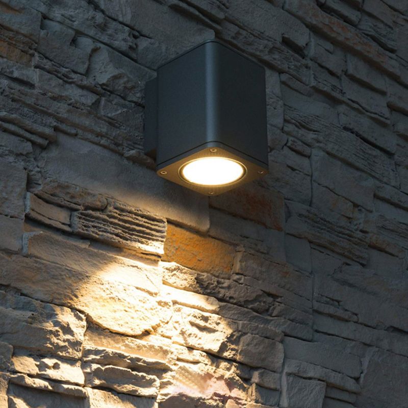 Contemporary Minimalist Outdoor Lighting Sconces Household Wall Washer Sconce for Hallway Porch