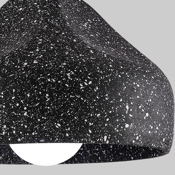 Cement Pendant Ceiling Lights with Shade Modern 1 Light Pendant Lamp