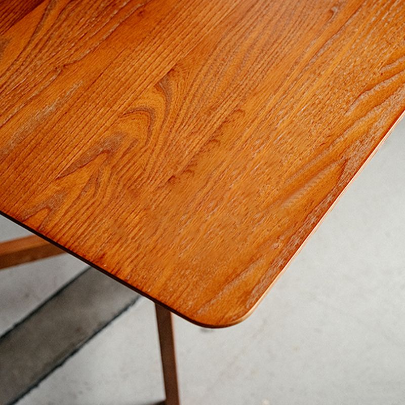 Drop-Leaf Dining Table Solid Wood Dining Table for Dining Room