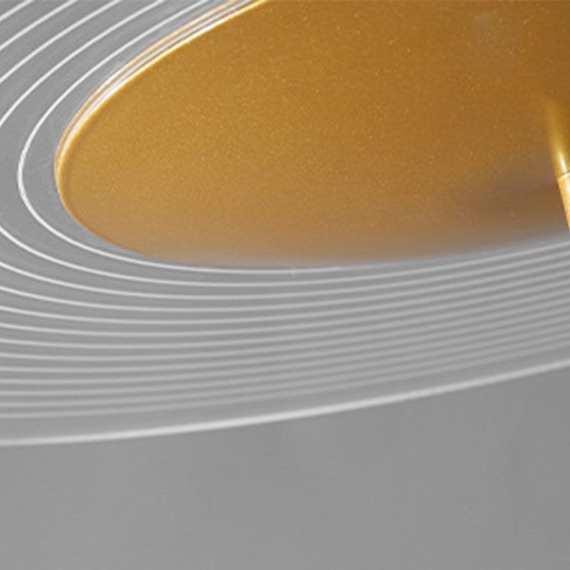 LED 1 Plat de tête Lumière Pendre moderne simple