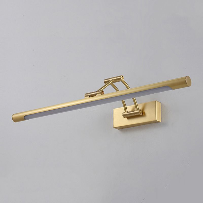 Contemporary LED Mirror Lamp Copper Vanity Light Fixtures for Bathroom