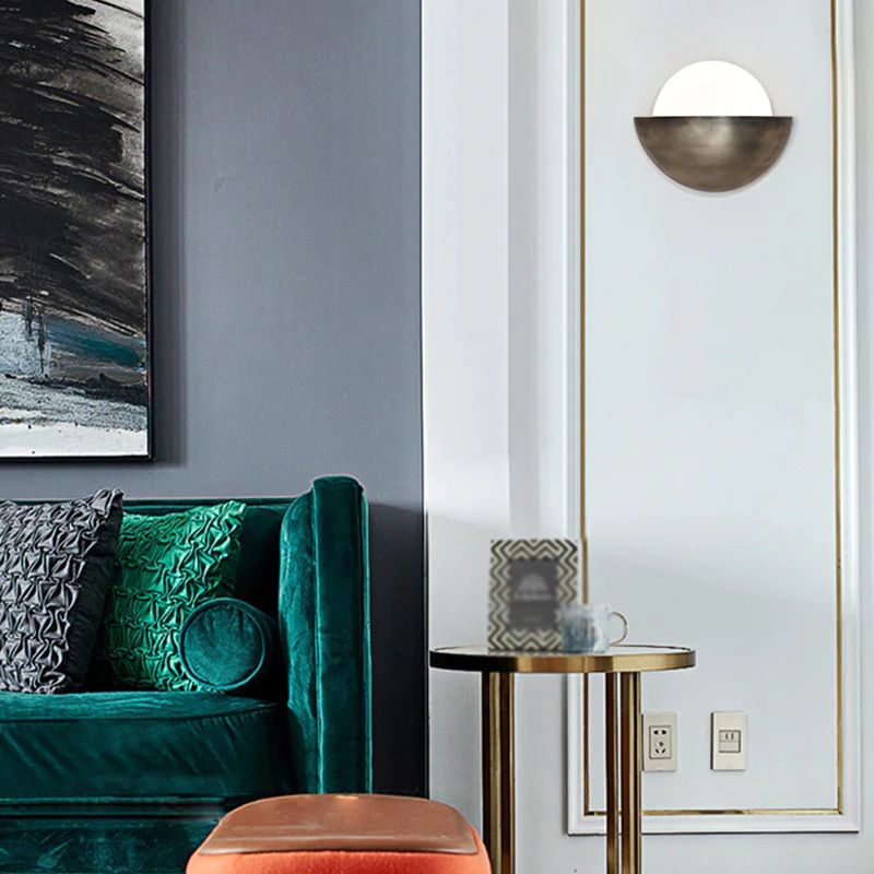 Metal Sconce Light Fixtures 1-Light Wall Mounted Lights for Bedroom