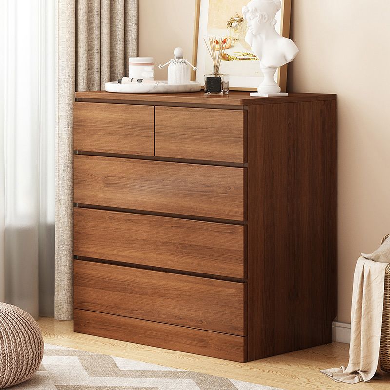 Mid Century Modern Accent Chest  Rectangle Chest with Drawers
