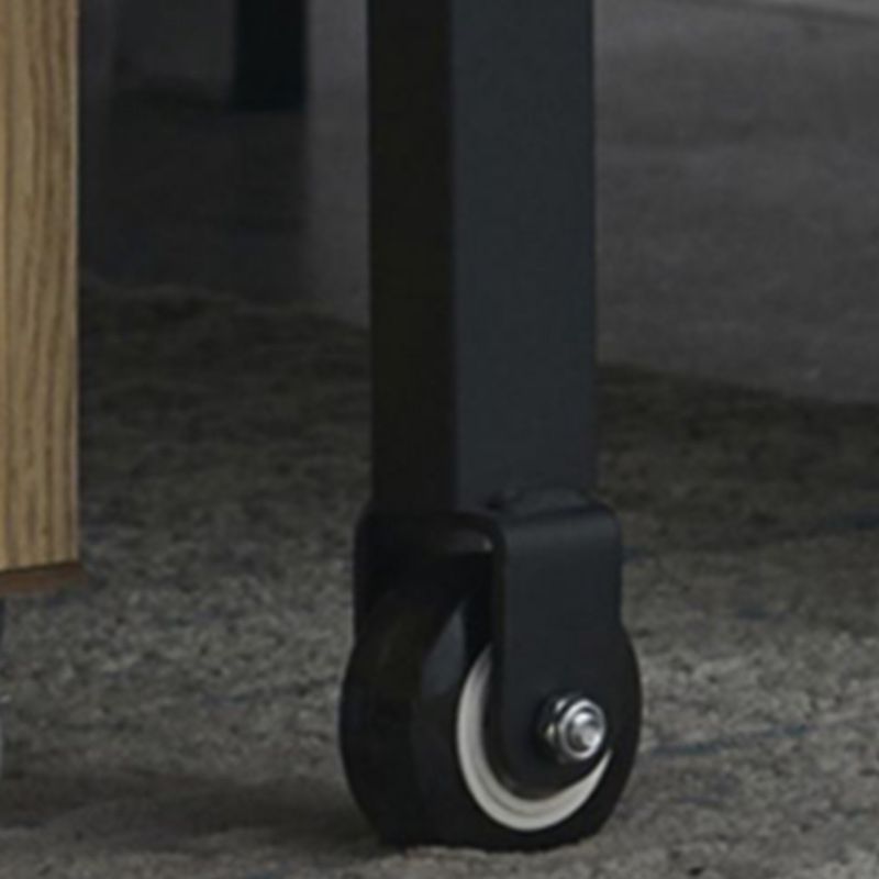 Scandinavian Styled Square Arm Sleeper Sofa Faux Leather Sofa Bed