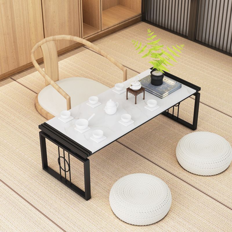 11.81" Tall Sled 1 Single Coffee Table Rectangular Cocktail Table