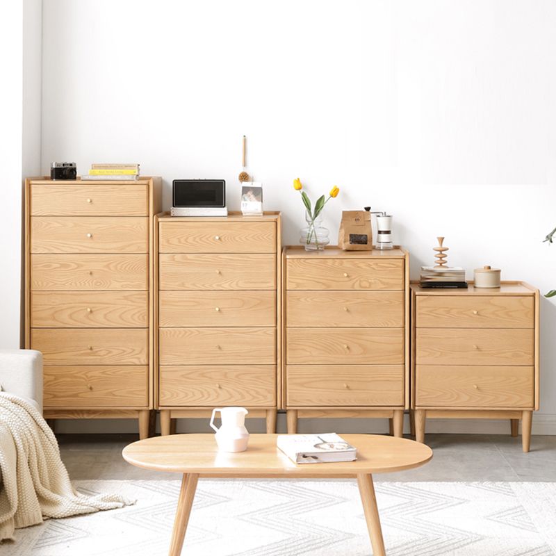 Classic Glam Storage Chest Dresser Solid Wood Dresser with Drawers