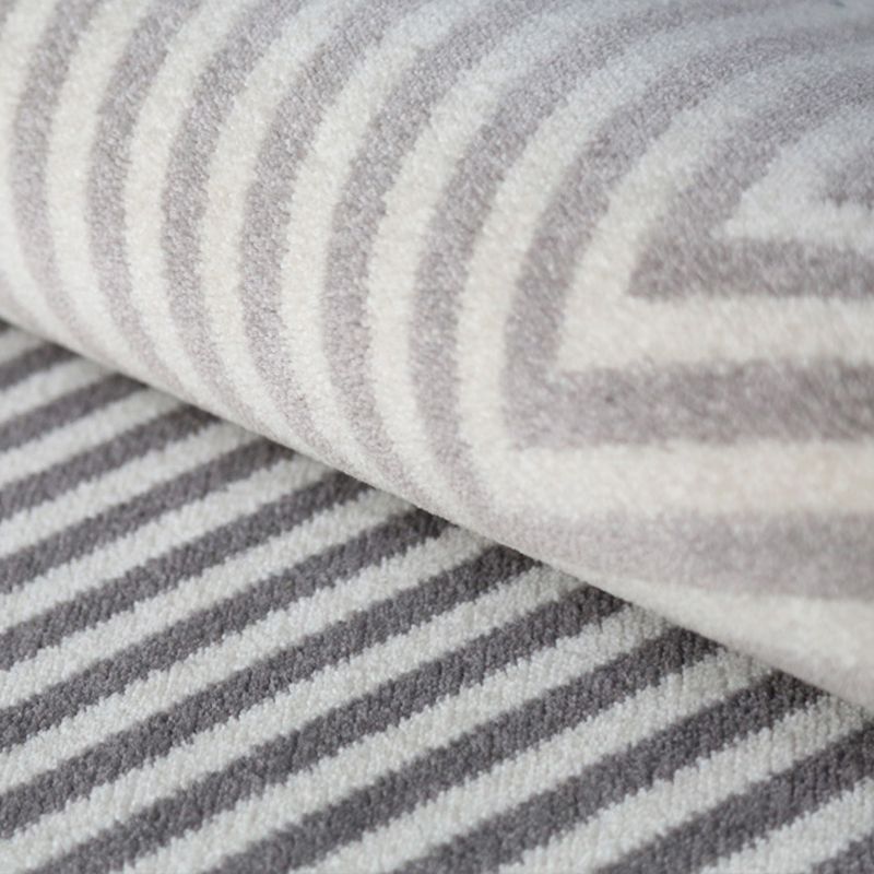 Multi Colored Modern Rug Polypropylene Geometric Area Carpet Anti-Slip Backing Pet Friendly Indoor Rug for Parlor