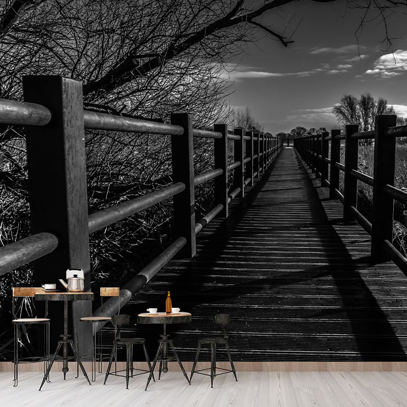 Environmental Space Extension Mural Wallpaper Photography for Bedroom