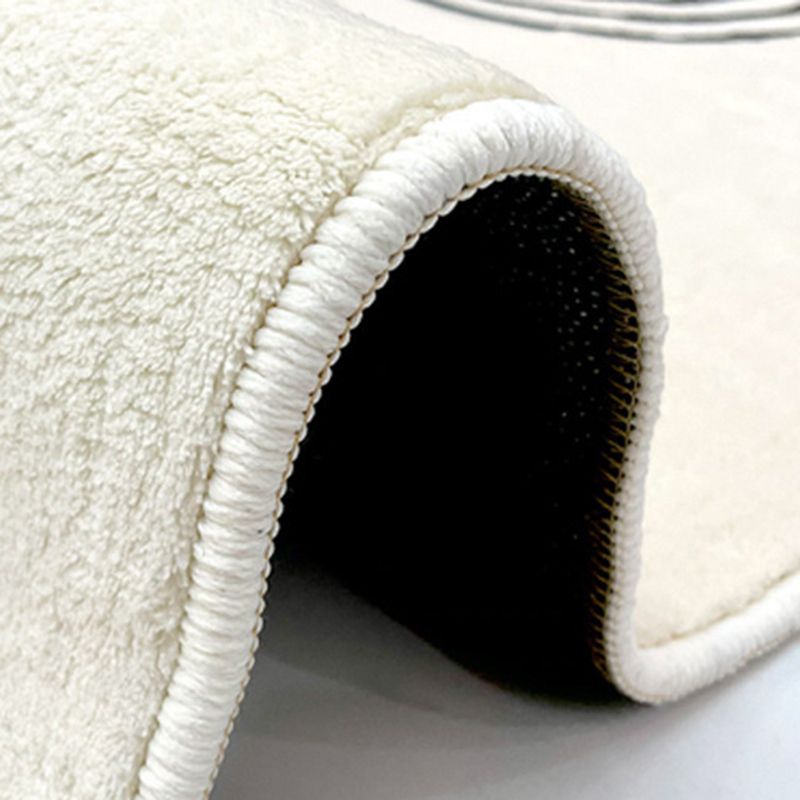 Casual Checkered Print Carpet Polyester Area Rug Non-Slip Backing Indoor Carpet for Home Decoration