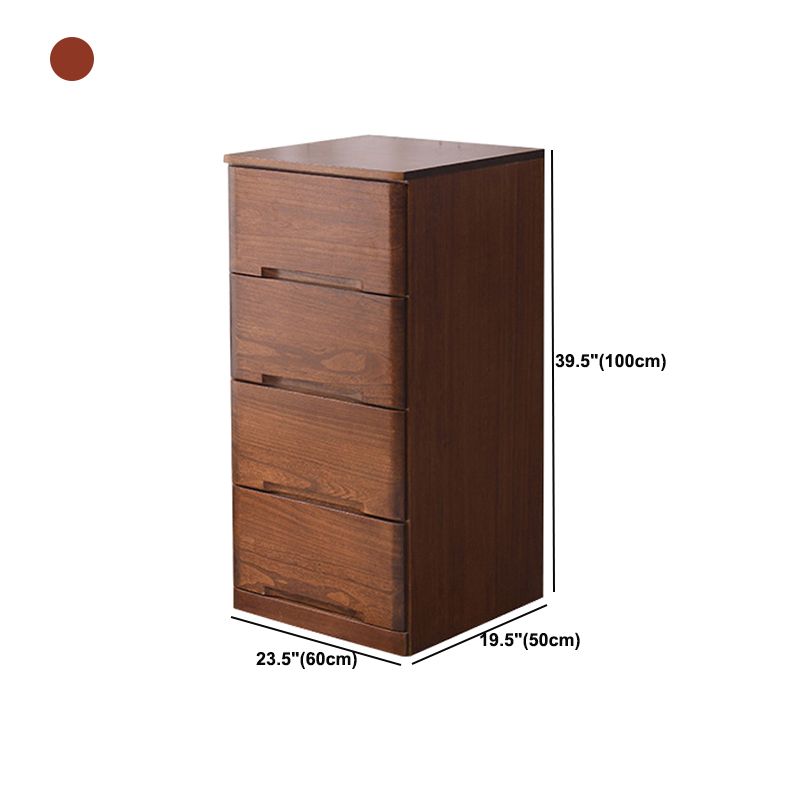 Modern Standard Accent Chest Wooden Chest with Soft Close Drawers