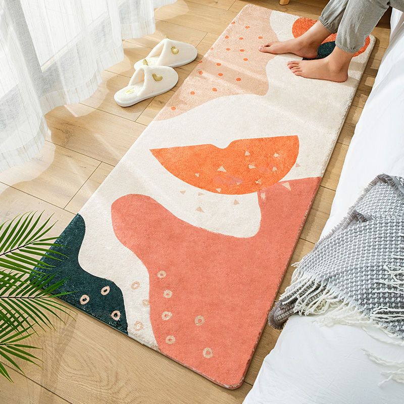 Donkerbruin eenvoudig tapijten polyester kleur klont tapijt vlekbestendig vloerkleed voor woonkamer
