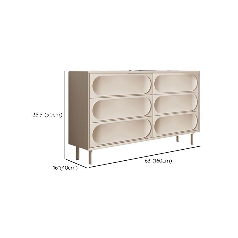 Wooden Chest Contemporary Storage Chest Dresser with Drawers