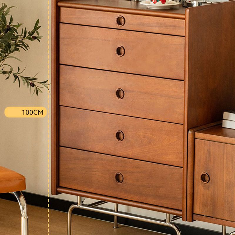 Modern Storage Chest Solid Wood Storage Chest Dresser with Drawers