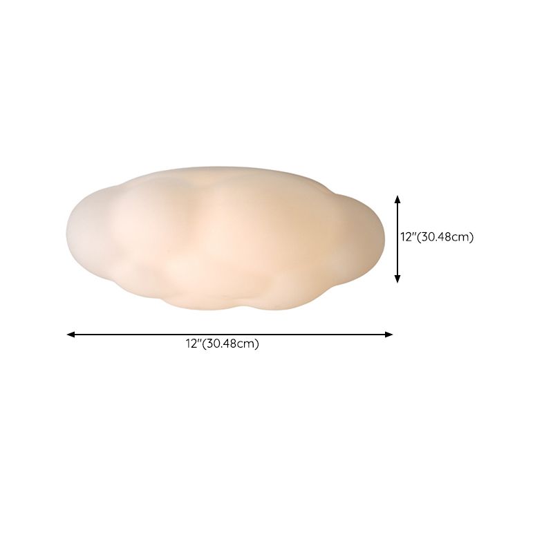 Modernism LED Ceiling Light White Flush Mount Lighting for Home