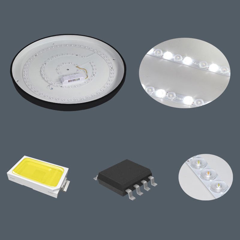 Ronde inbouw led-verlichting Moderne acryl inbouw