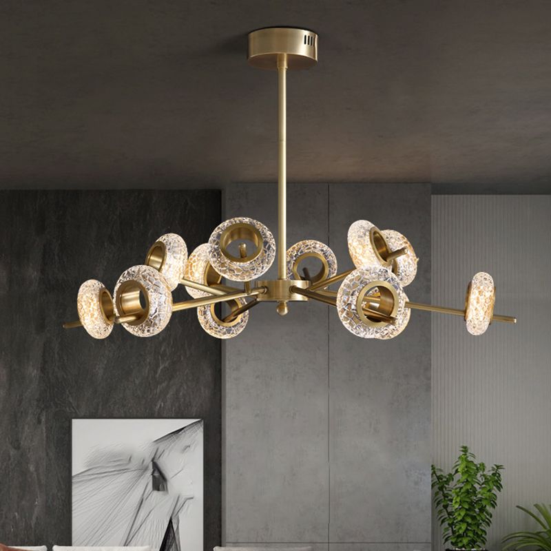 Lampada lampadario Starburst Fun a tenuta in metallo moderno a LED in metallo Aione a sospensione a sospensione