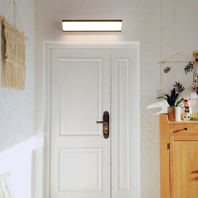 Moderne Aluminiumwandleuchte lange Streifenform 1 leichte Wandleuchten für Wohnzimmer