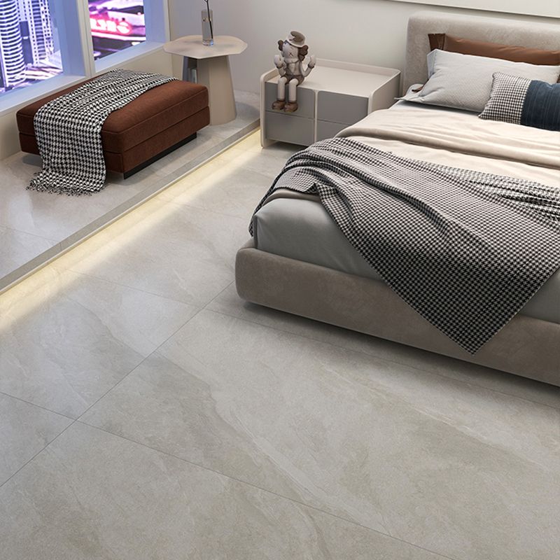 Rectangular Floor Tile Vintage Matte Gray Floor and Wall Tile