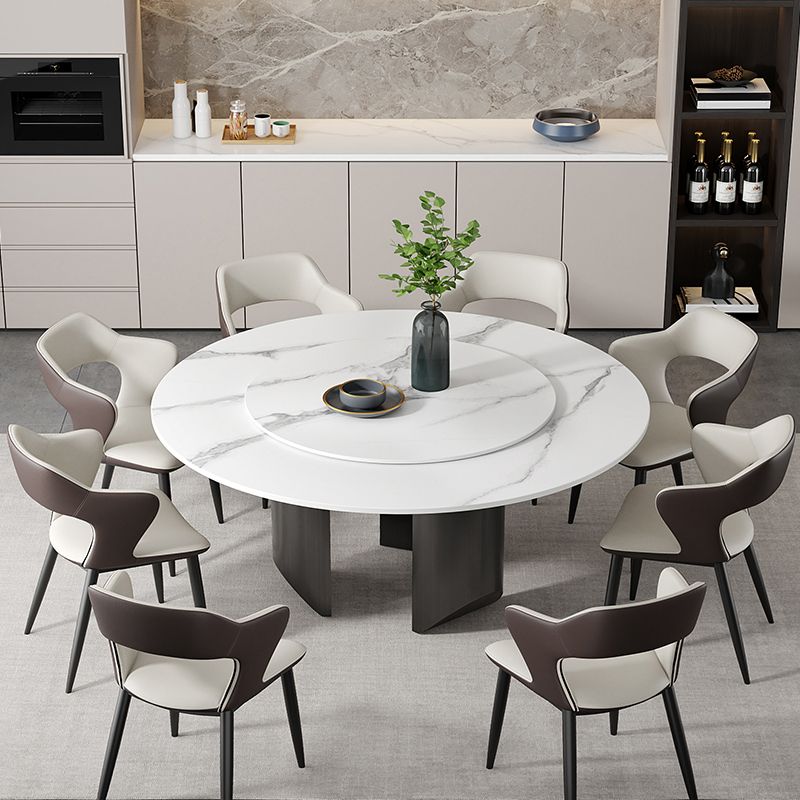 Modern 1/4/7/9 Pieces Furniture Round Stone Dining Set for Kitchen