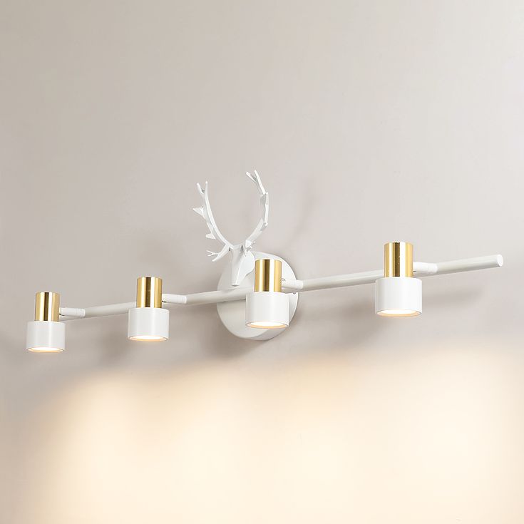 Antler Makeup Mirror Lamp Modern Simple Wall Light Fixture for Bathroom Washroom