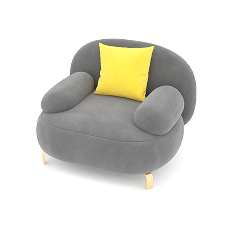 35.43" W x 27.55" H Contemporary Sofa Pillow Top Arm Standard Sofa