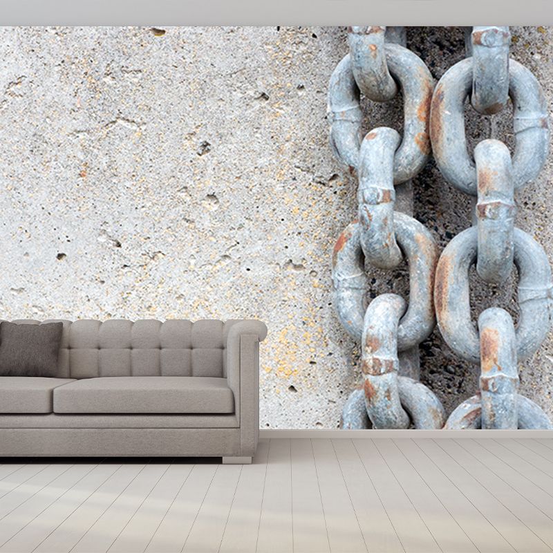 Coherer Mural Wallpaper Moisture Resistant Wall Decor for Living Room Bedroom