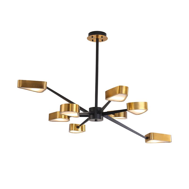 Lampadella in metallo lampadario della sala da pranzo postmoderno