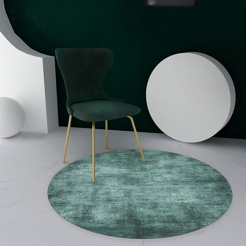Tapis de rampe de rampe de mélange moderne vert tapis de support sans glissement pour décor